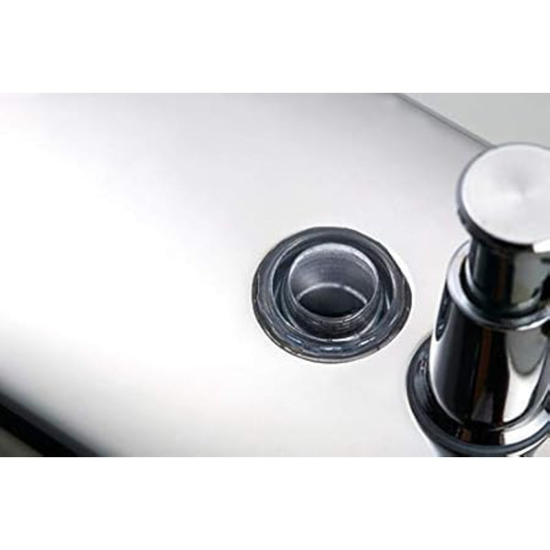 Stainless Steel Liquid Soap Dispenser for Bathrooms, Wash Areas, Kitchens, Offices | Wall Mounted | Smooth Pump