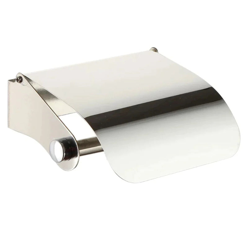 Tissue Roll Holder Shiny Chrome in Stainless Steel