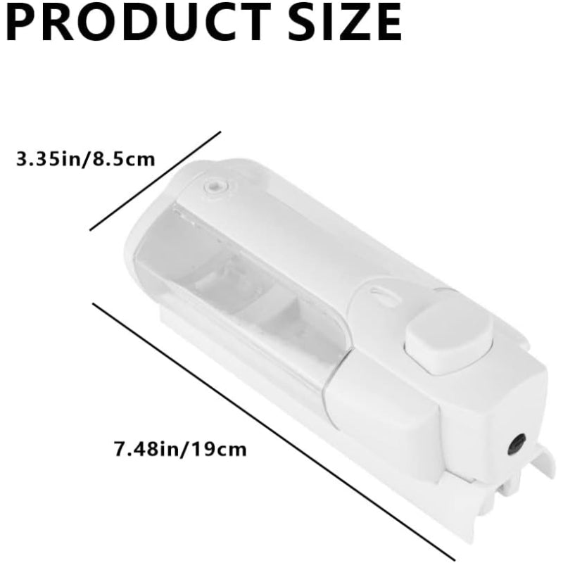 Liquid Soap Dispenser in White 350ml | Durable ABS Plastic