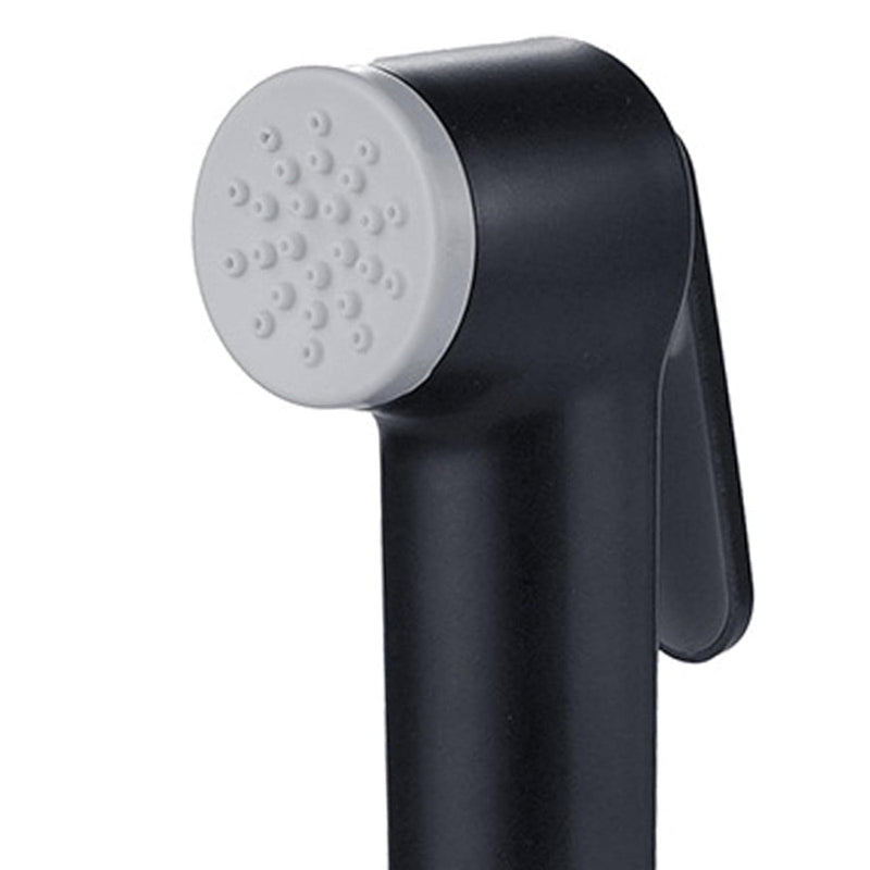 Premium Muslim Shower Head 6"inches for Bathroom and Toilets in Matt Black | Durable ABS Plastic | High Water Pressure | Easy Installation