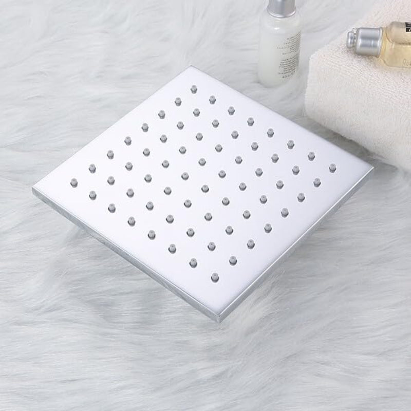 6" to 16" inches Heavy Duty Rain Shower in Stainless Steel | 360° Adjustable | Silicon Nozzles