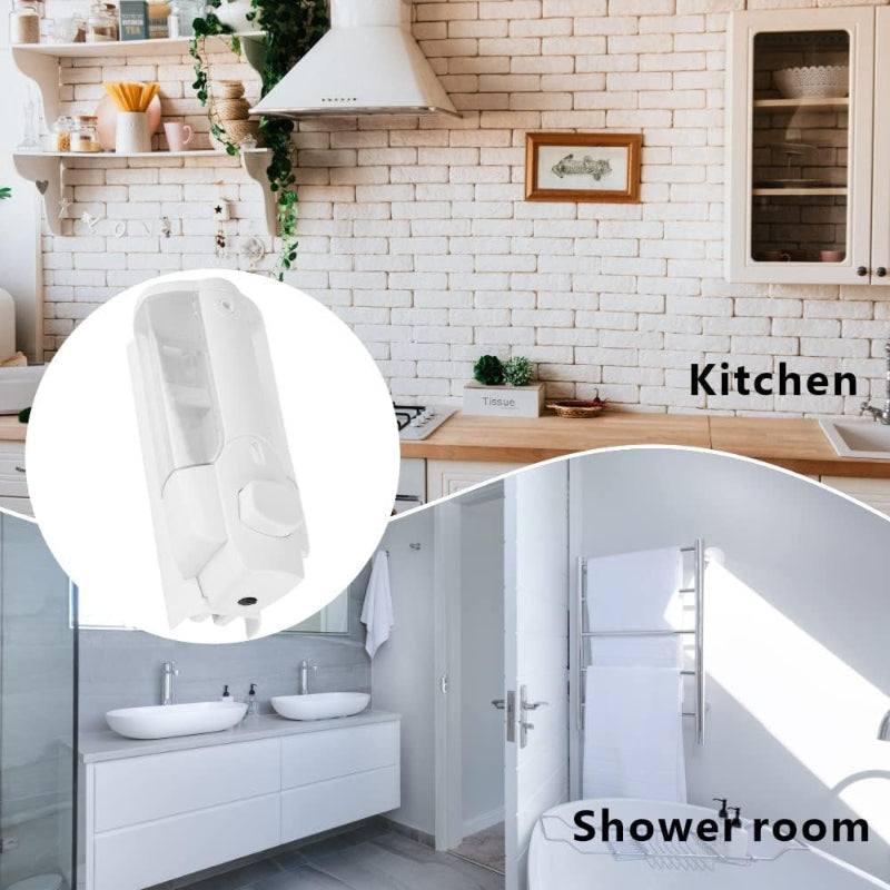 Liquid Soap Dispenser in White 350ml | Durable ABS Plastic