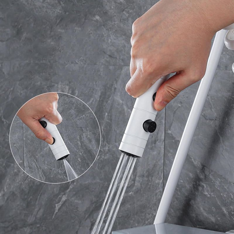 Piano LED Complete Bathroom Shower Set with Basin Faucet