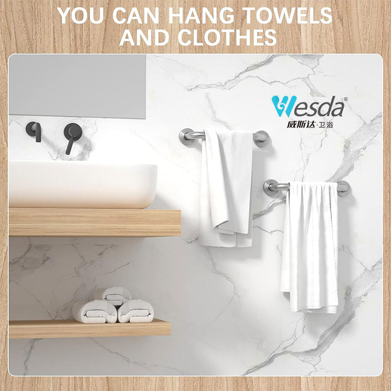 Wesda Safety Grab Bar in Stainless Steel SUS 304 Shiny Chrome