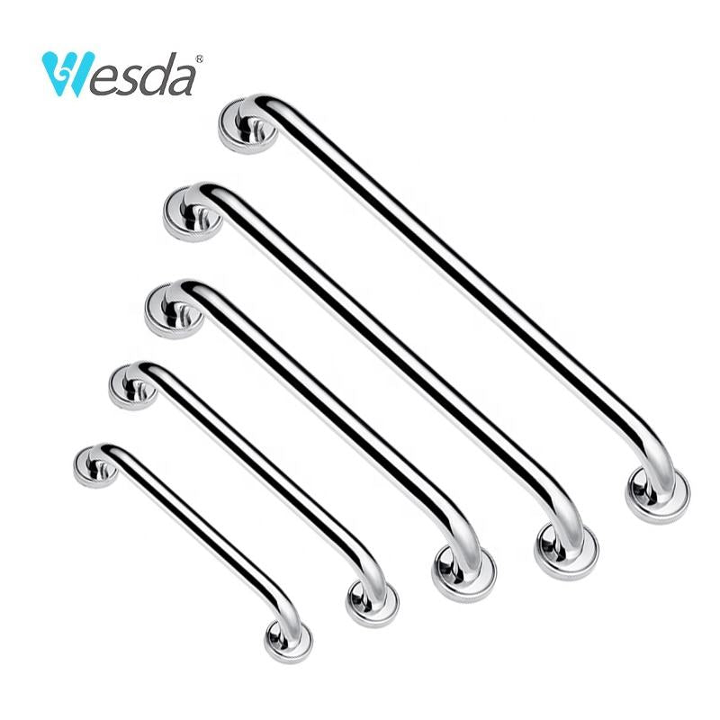 Wesda Safety Grab Bar in Stainless Steel SUS 304 Shiny Chrome