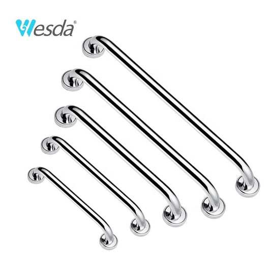 Wesda Safety Grab Bar in Stainless Steel SUS 304 Shiny Chrome