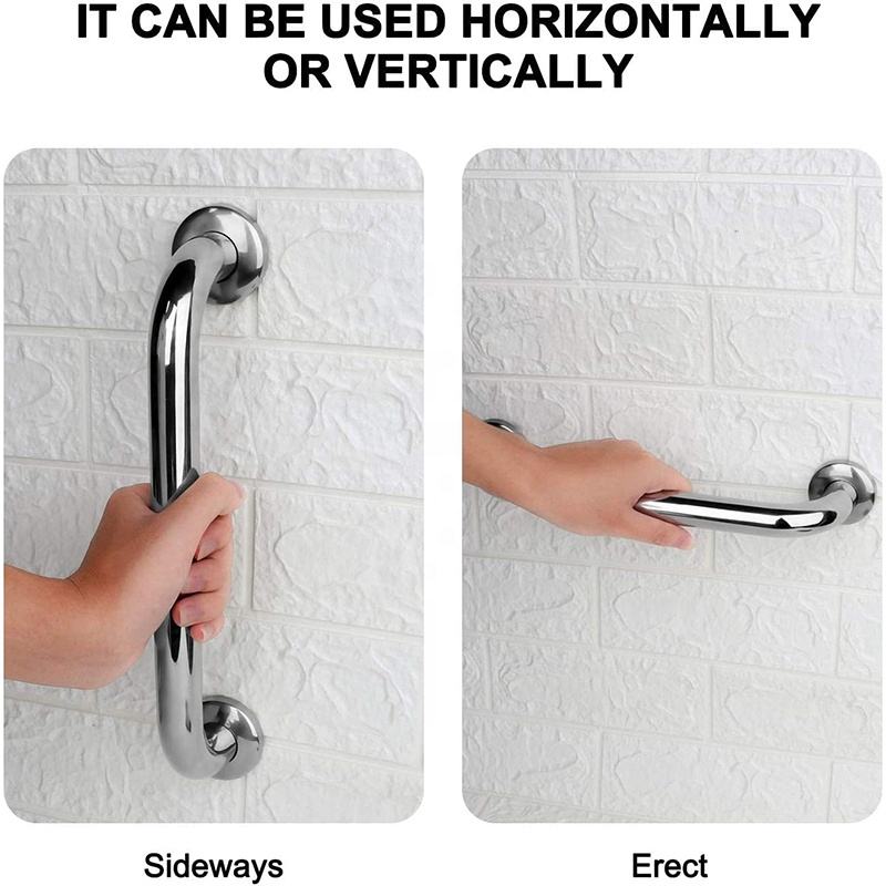 Wesda Safety Grab Bar in Stainless Steel SUS 304 Shiny Chrome