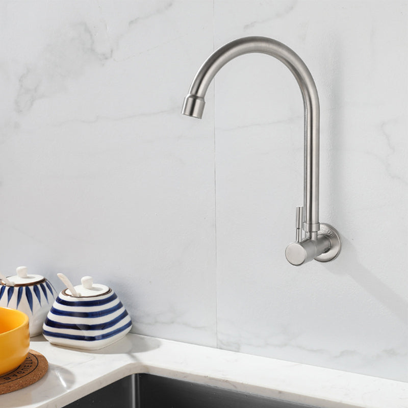 Sink Cock in Stainless Steel | Single Line