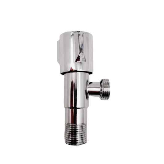 Heavy Duty T Cock Valve 1/2" inch in Stainless Steel Chrome