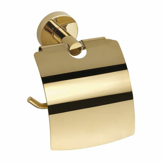 Wesda Toilet Tissue Roll Holder in Stainless Steel Shiny Gold