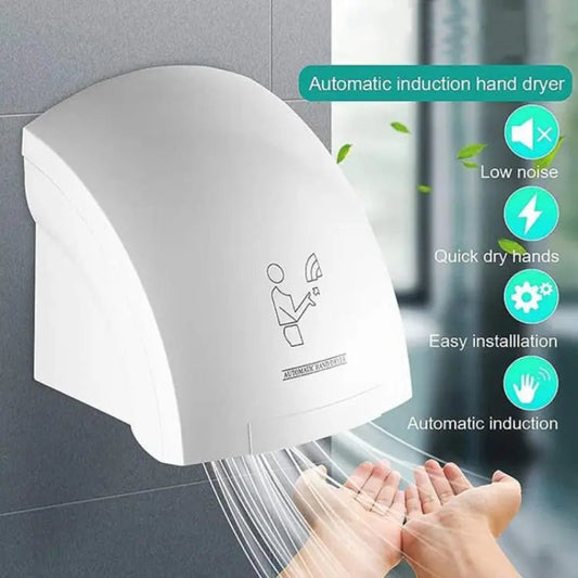 Automatic Hand Dryer for Bathroom, Kitchen and Public Toilets | Smart Sensor with High Power Air Flow | Energy Efficient