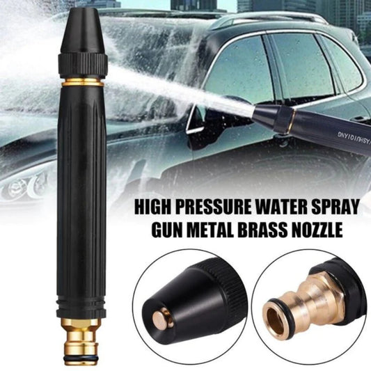 High Pressure Water Nozzle Spray Gun for Hose Pipes | Make Cleaning, Washing, Watering, Showering Easy