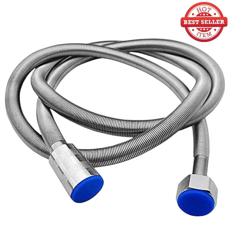 Spring Water Pipe in 1 Meter Silver Matt in Stainless Steel – Burhani ...