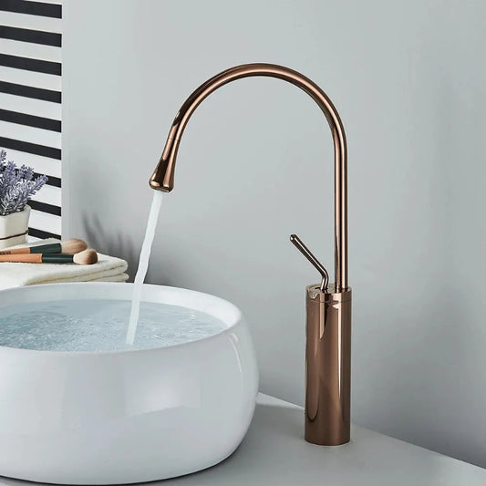 Premium gold mixer tap

