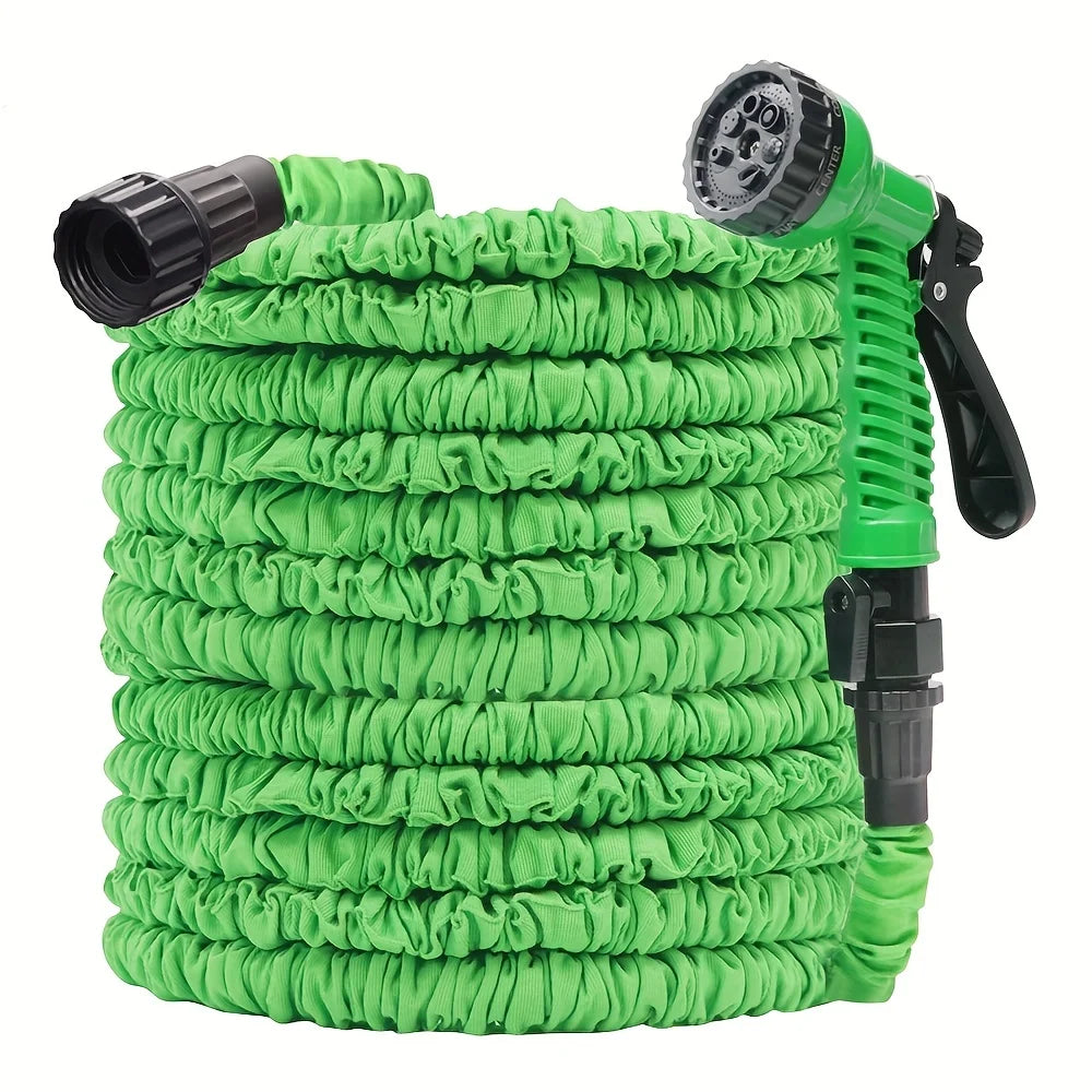 Magic Hose Strechable 100ft Water Pipe with Multi-Function Sprayer for Gardens, Pet Cleaning, Car Wash