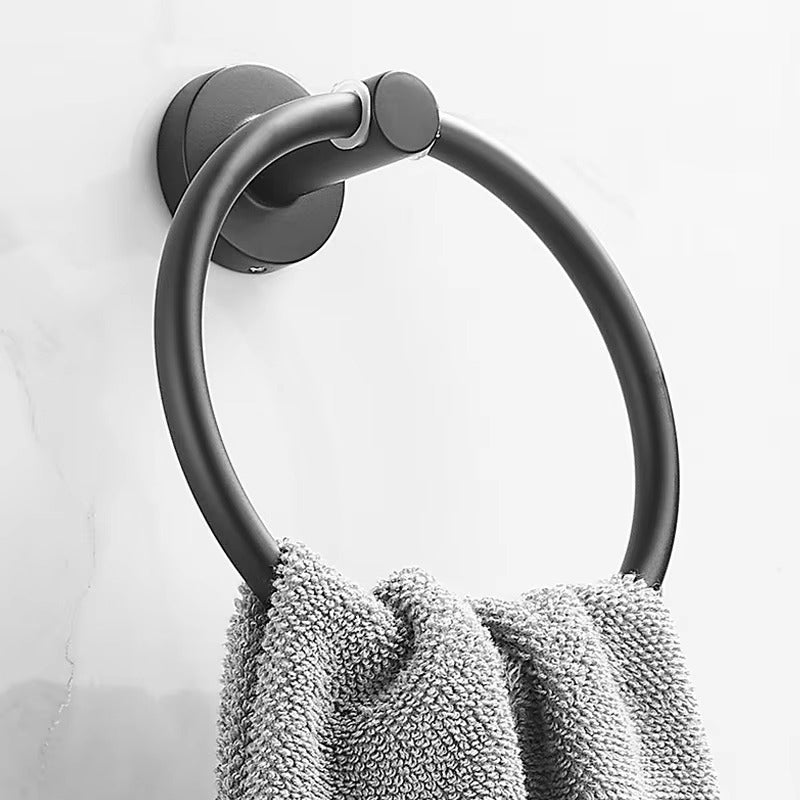 Wesda Towel Ring Stainless Steel in Matt Black