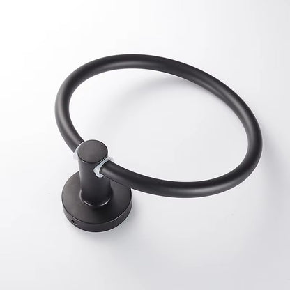 Wesda Towel Ring Stainless Steel in Matt Black