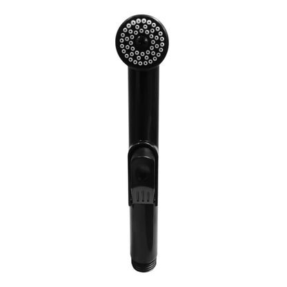 Premium Muslim Shower Head 7"inches for Bathroom and Toilets in Glossy Black | Durable ABS Plastic | High Water Pressure | Easy Installation