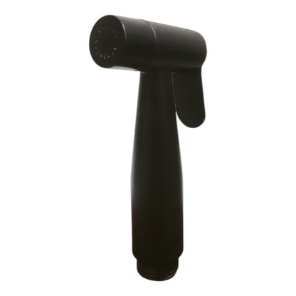 Heavy Duty Stainless Steel Muslim Shower Set 5"inches Head + 1 Meter Pipe in Matt Black | High Water Pressure | Easy Installation | Bathroom and Toilets