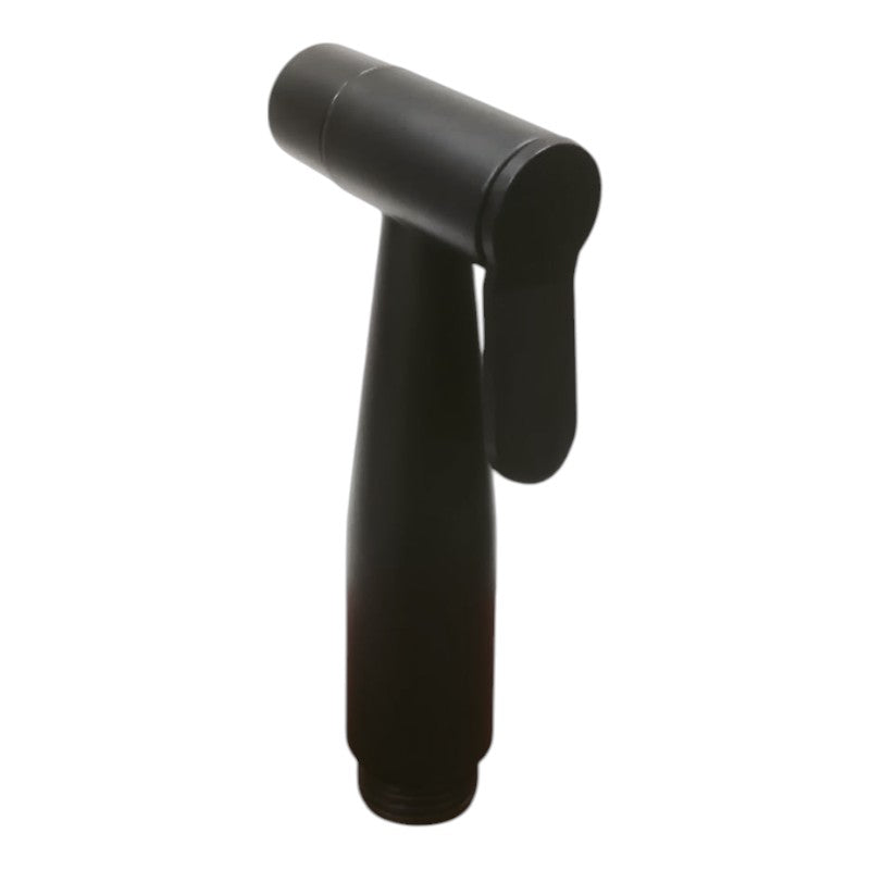 Heavy Duty Stainless Steel Muslim Shower Set 5"inches Head + 1 Meter Pipe in Matt Black | High Water Pressure | Easy Installation | Bathroom and Toilets