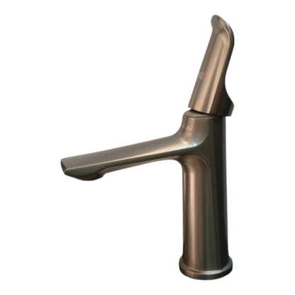 Bathroom Basin Faucet in Grey| Stainless Steel | Hot and Cold Mixer